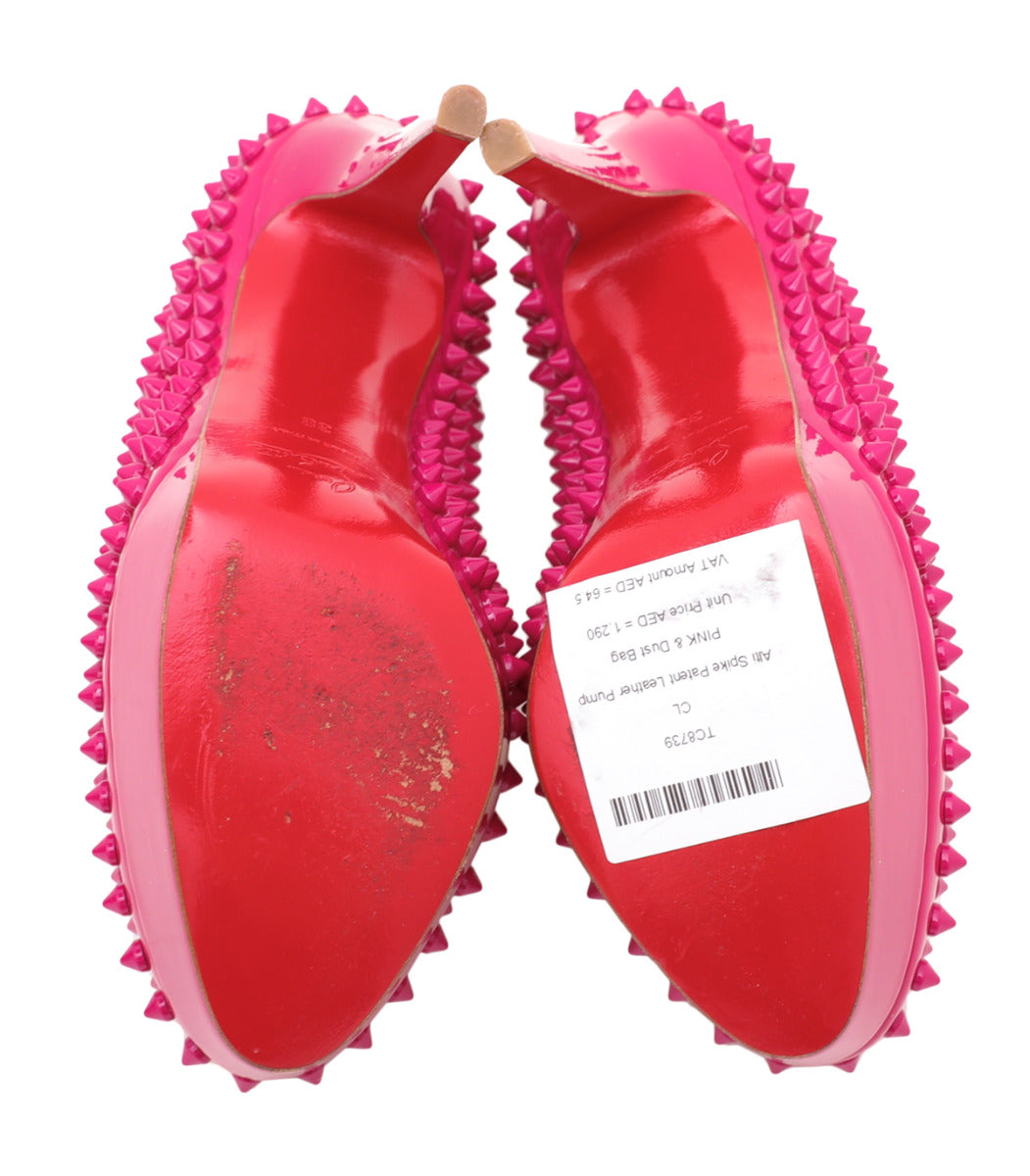 Christian Louboutin Pink Alti Spike Pump 38