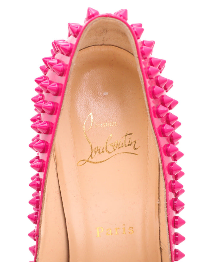 Christian Louboutin Pink Alti Spike Pump 38
