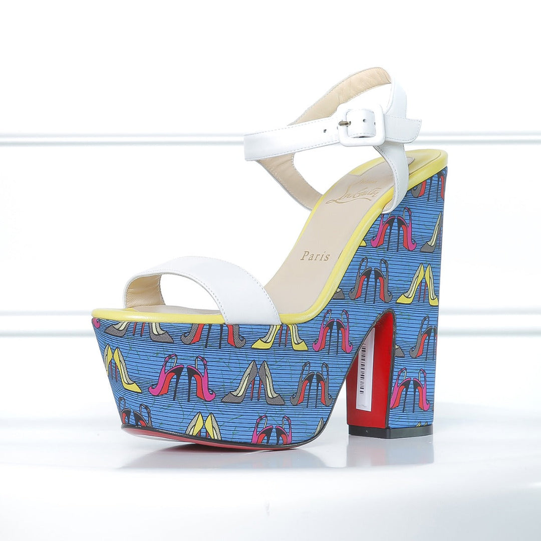 Christian Louboutin Bella Tige Sandals 38 1-2