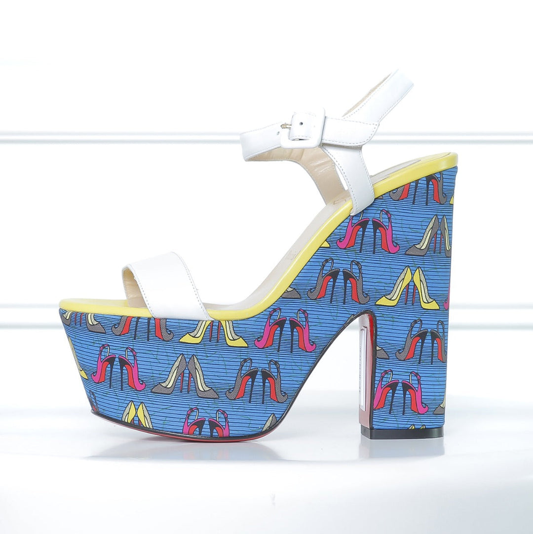 Christian Louboutin Bella Tige Sandals 38 1-2