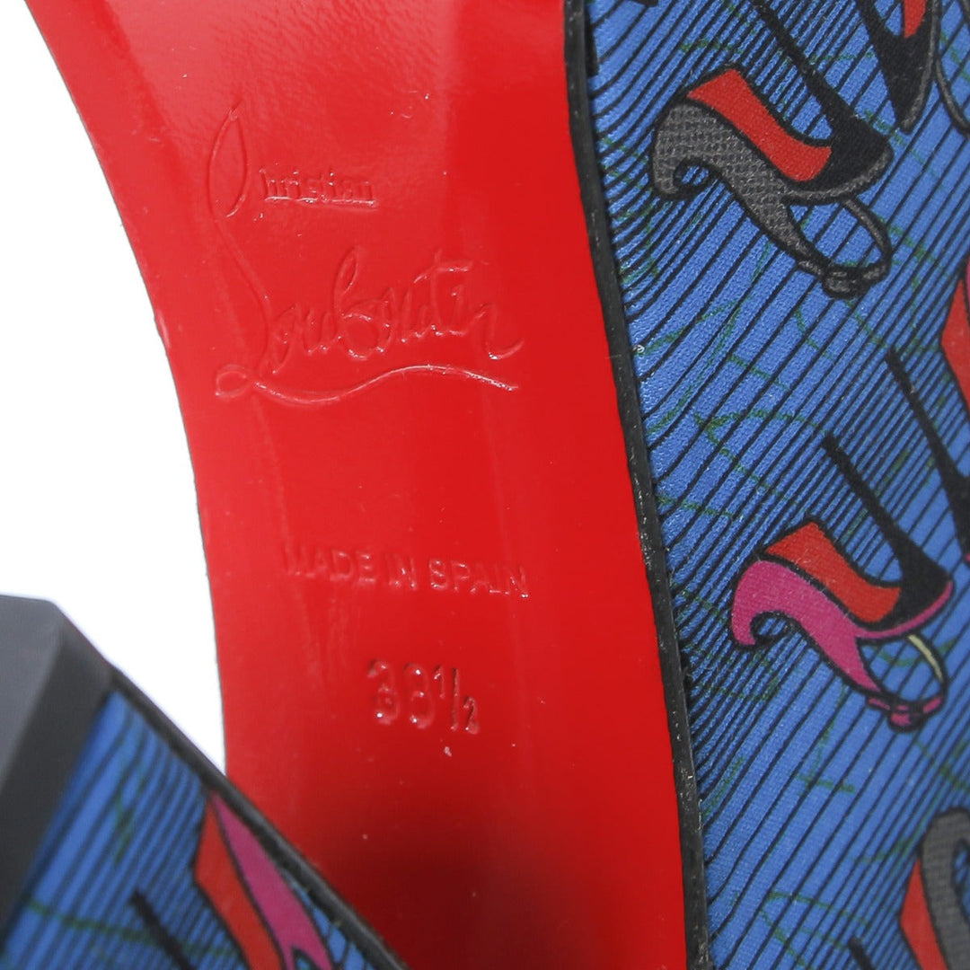 Christian Louboutin Bella Tige Sandals 38 1-2
