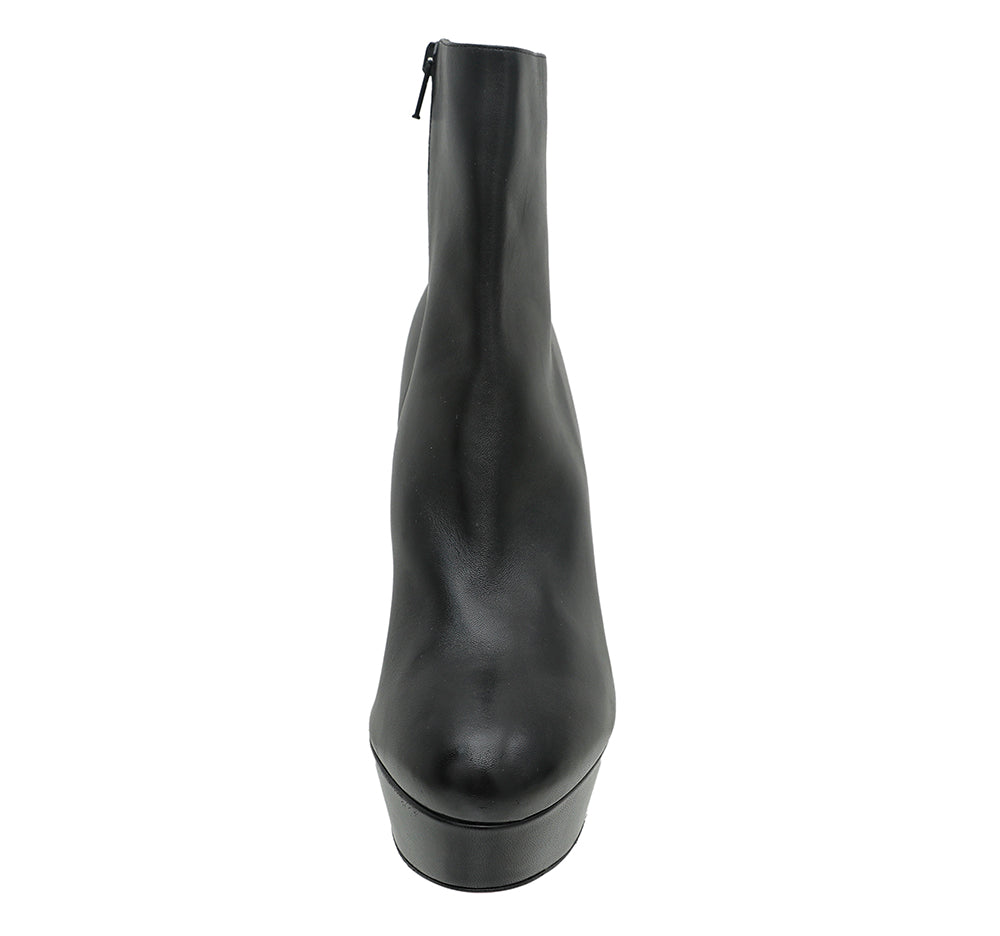 Christian Louboutin Black Bianca Booty 120mm Ankle Boot 41