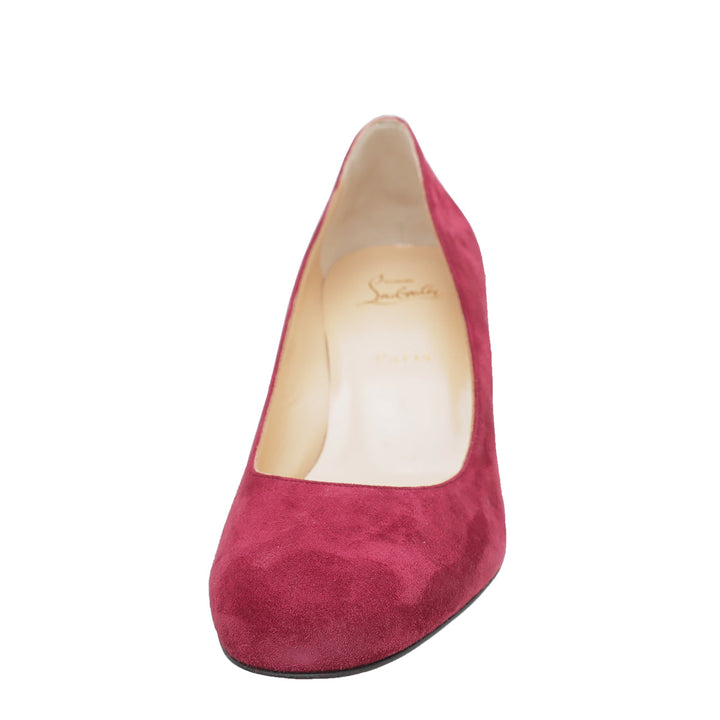 Christian Louboutin Boysenberry Violet Suede Miss Sab Pumps 41