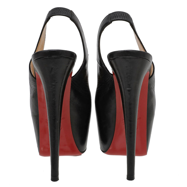 Christian Louboutin Black Dafsling Pumps 160mm 37