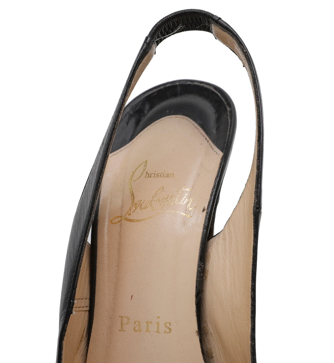 Christian Louboutin Black Dafsling Pumps 160mm 37