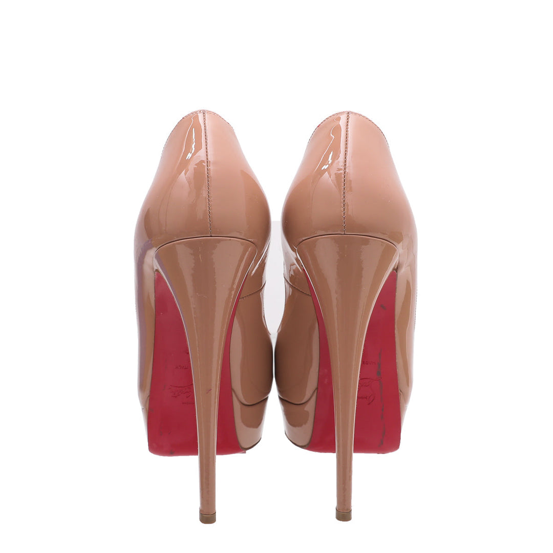 Christian Louboutin Nude Lady Peep 39