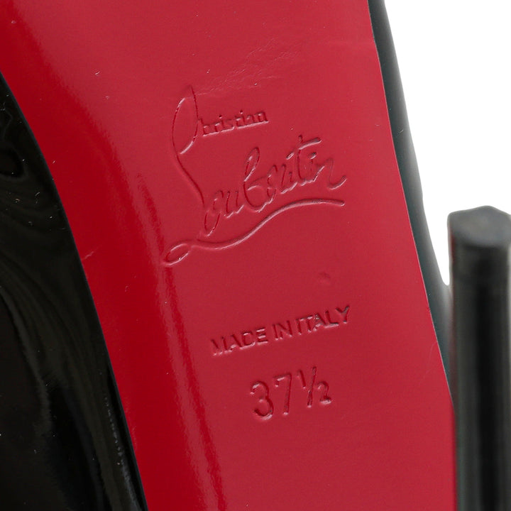 Christian Louboutin Black New Very Prive 120 Pumps 37.5