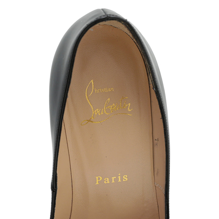 Christian Louboutin Black New Very Prive 120 Pumps 37.5