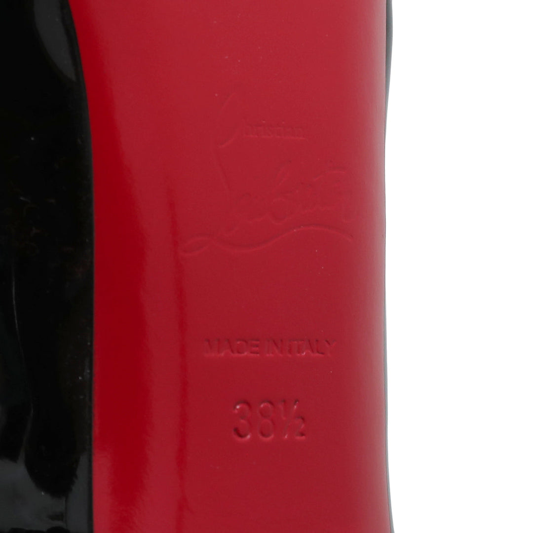 Christian Louboutin Black New Very Prive 120 Pumps 38.5