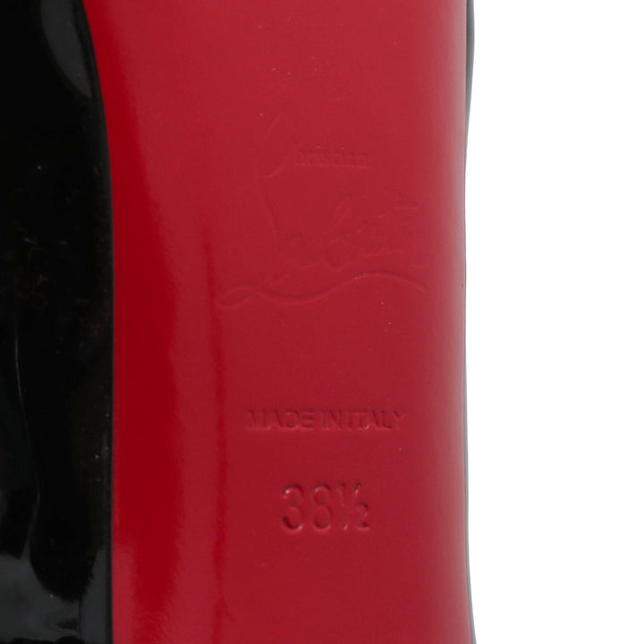 Christian Louboutin Black New Very Prive 120 Pumps 38.5
