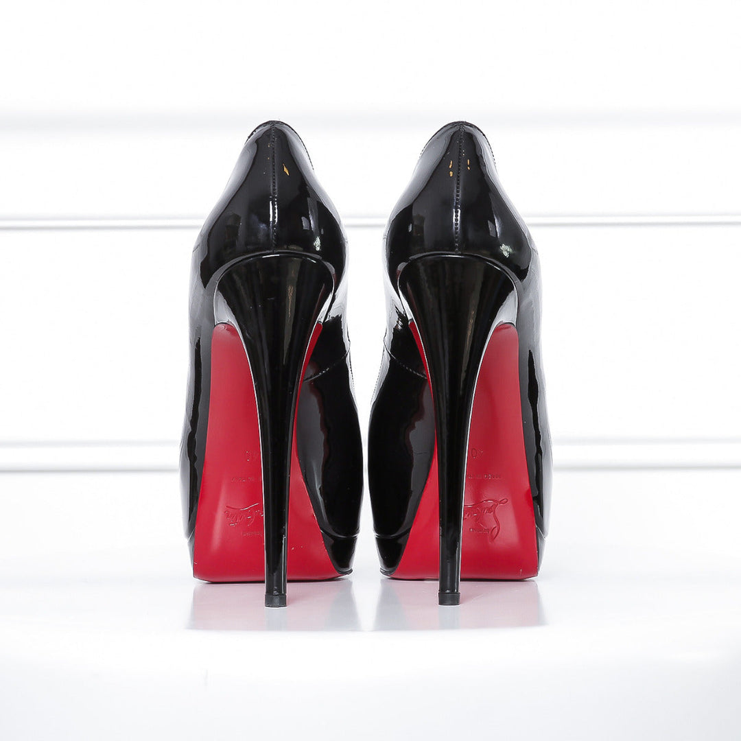 Christian Louboutin Black Palais Royal Pumps 40