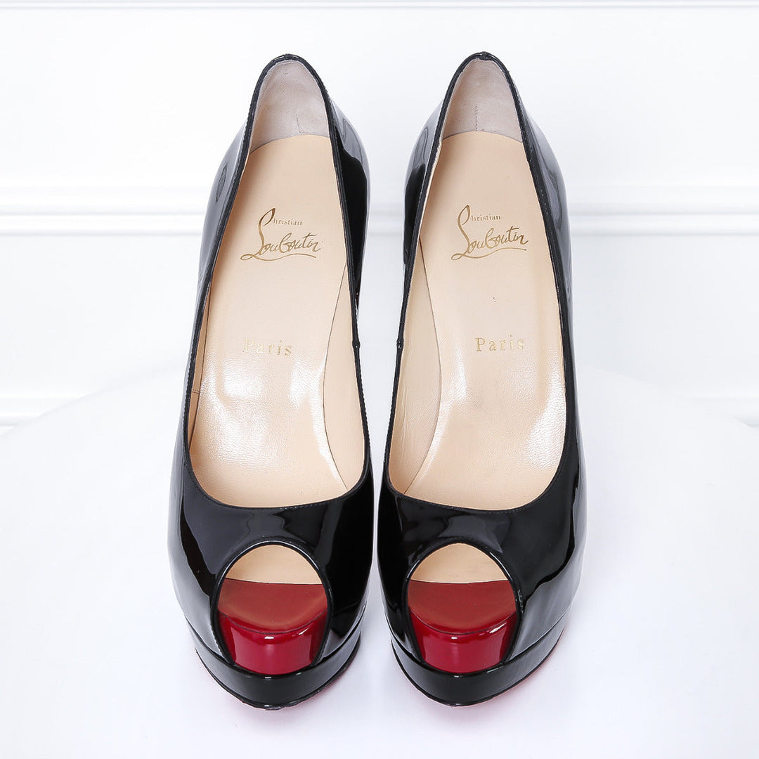 Christian Louboutin Black Palais Royal Pumps 40