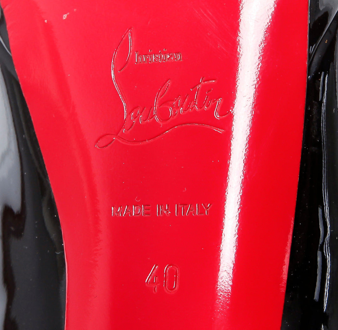 Christian Louboutin Black Palais Royal Pumps 40