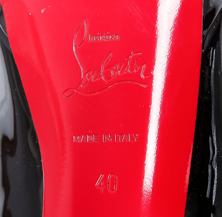 Christian Louboutin Black Palais Royal Pumps 40