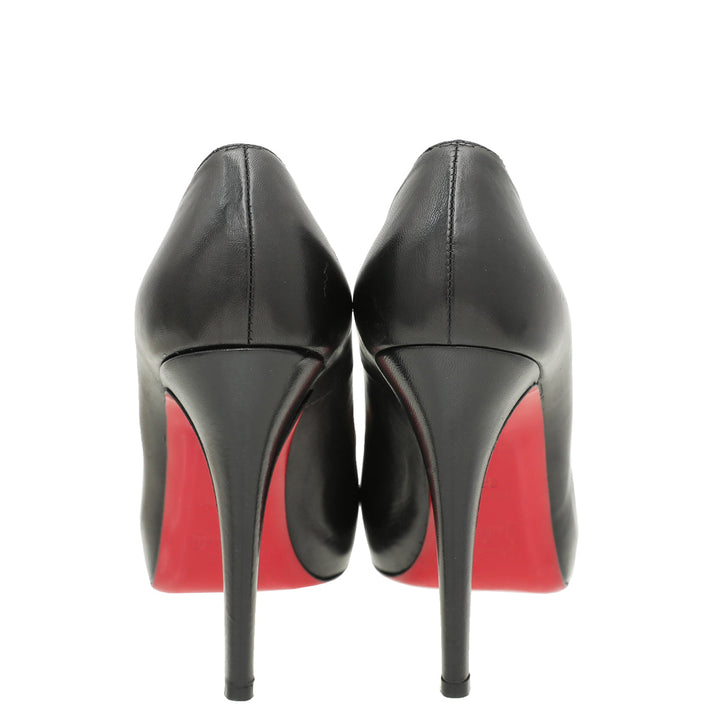 Christian Louboutin Black Rolando 120 Pumps 38