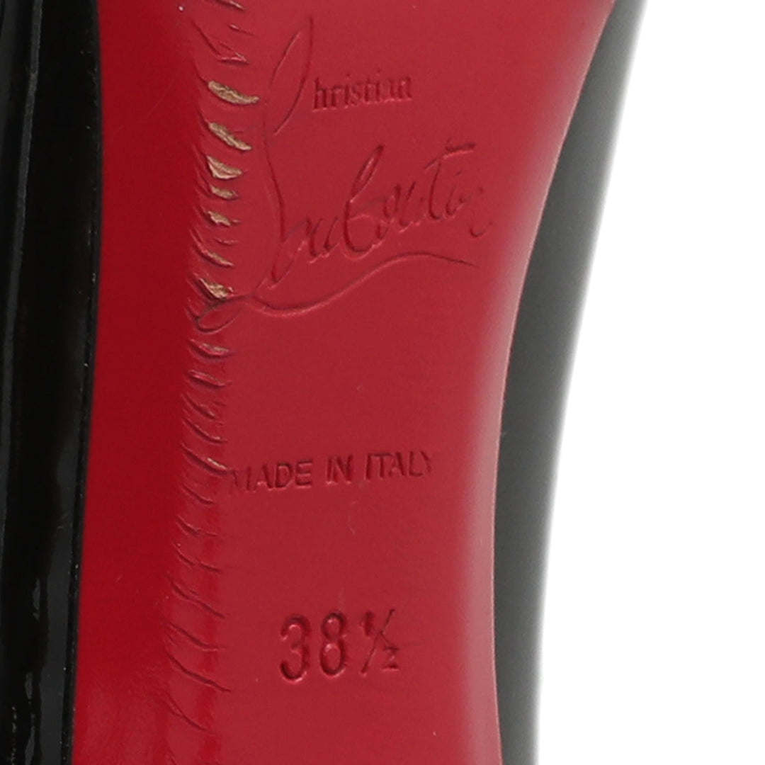Christian Louboutin Black Simple 100 Pumps 38.5