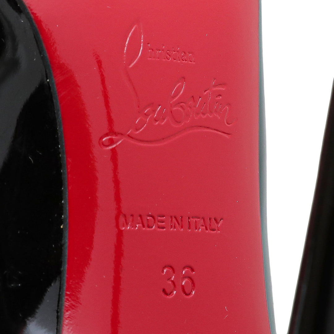 Christian Louboutin Black So Kate 120 Pump 36
