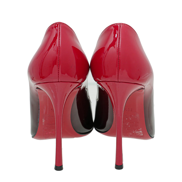 Christian Louboutin Two Tone Youtish Peep Toe Pump 39.5