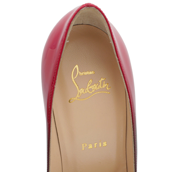 Christian Louboutin Two Tone Youtish Peep Toe Pump 39.5