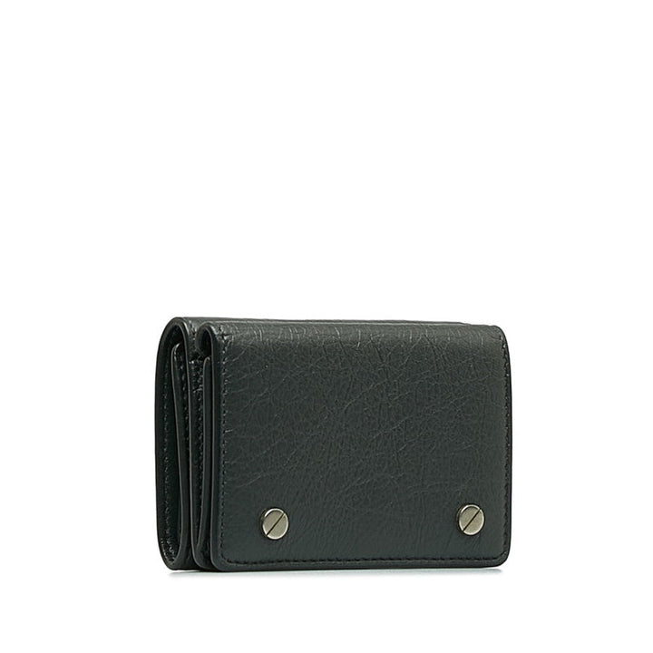 Top Quality Balenciaga Leather Tri-Fold Wallet 459069