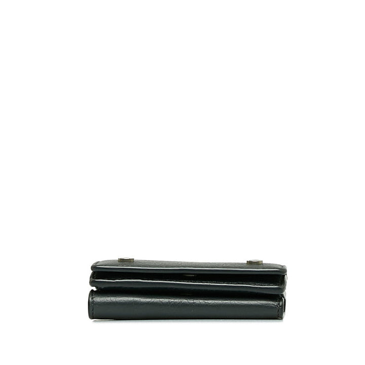 Top Quality Balenciaga Leather Tri-Fold Wallet 459069