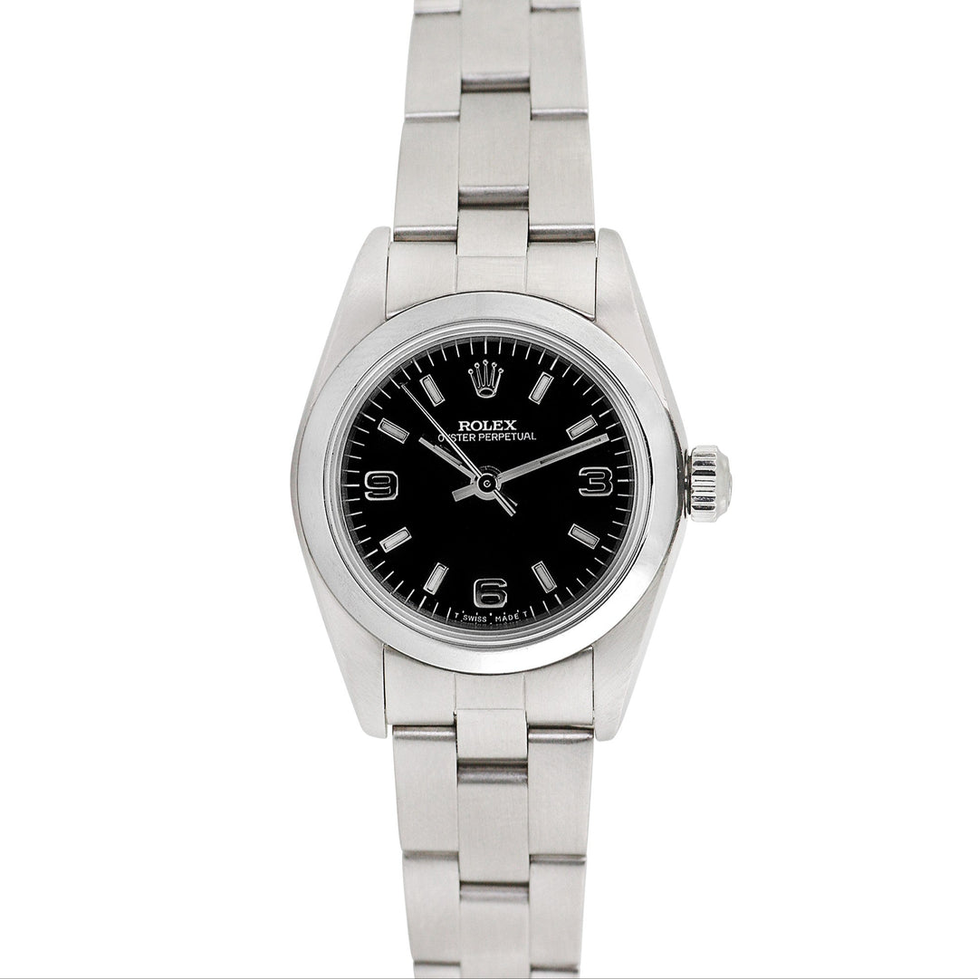 Rolex Ladies Stainless Steel Oyster Perpetual, item #1