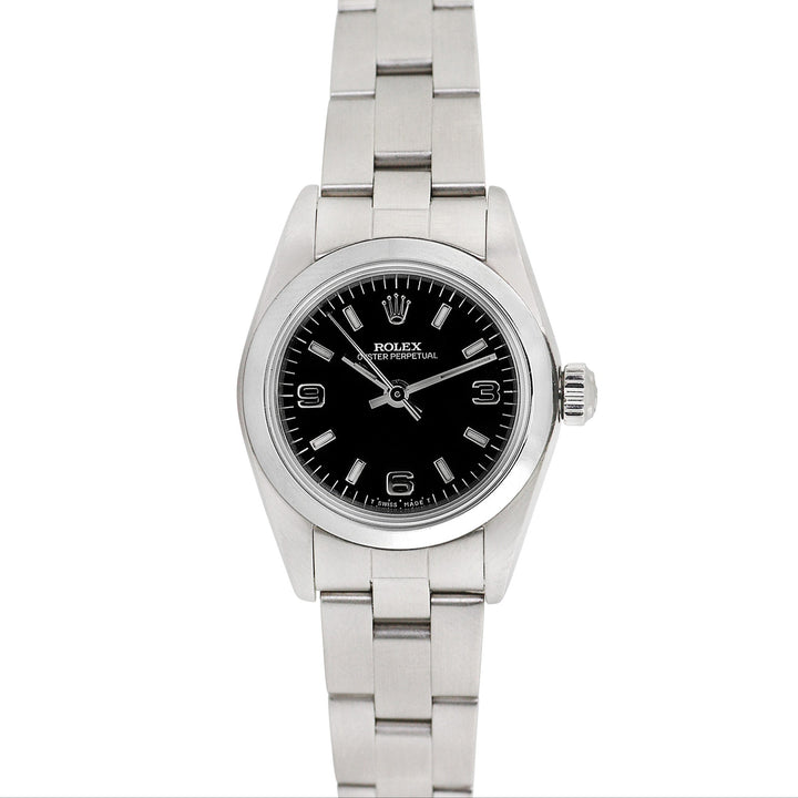 Rolex Ladies Stainless Steel Oyster Perpetual, item #1