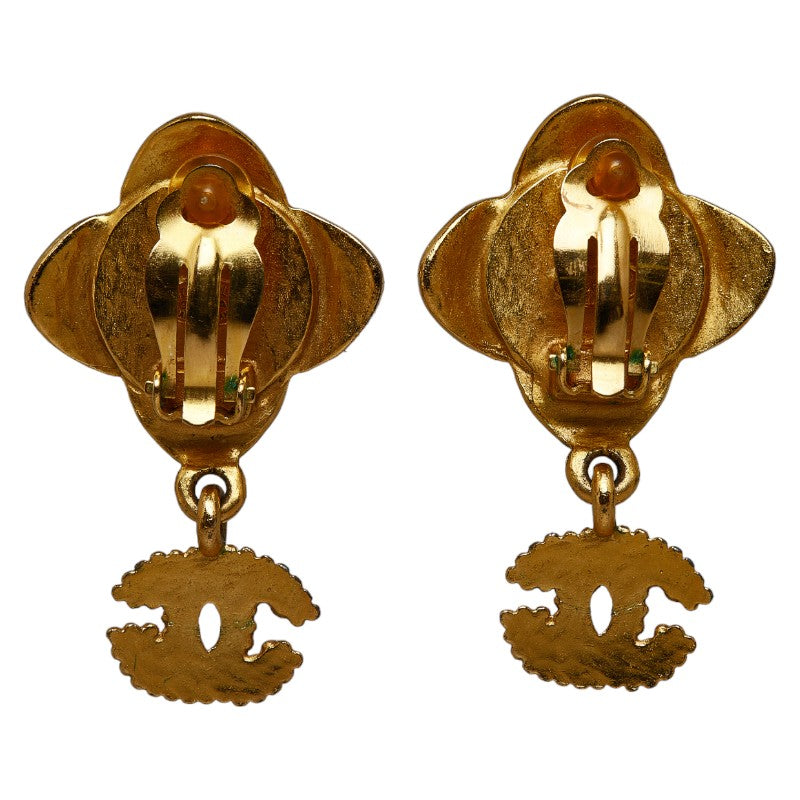 Top Quality Chanel Gripowa Cocomark Earring Gold Pearl  Ladies Chanel