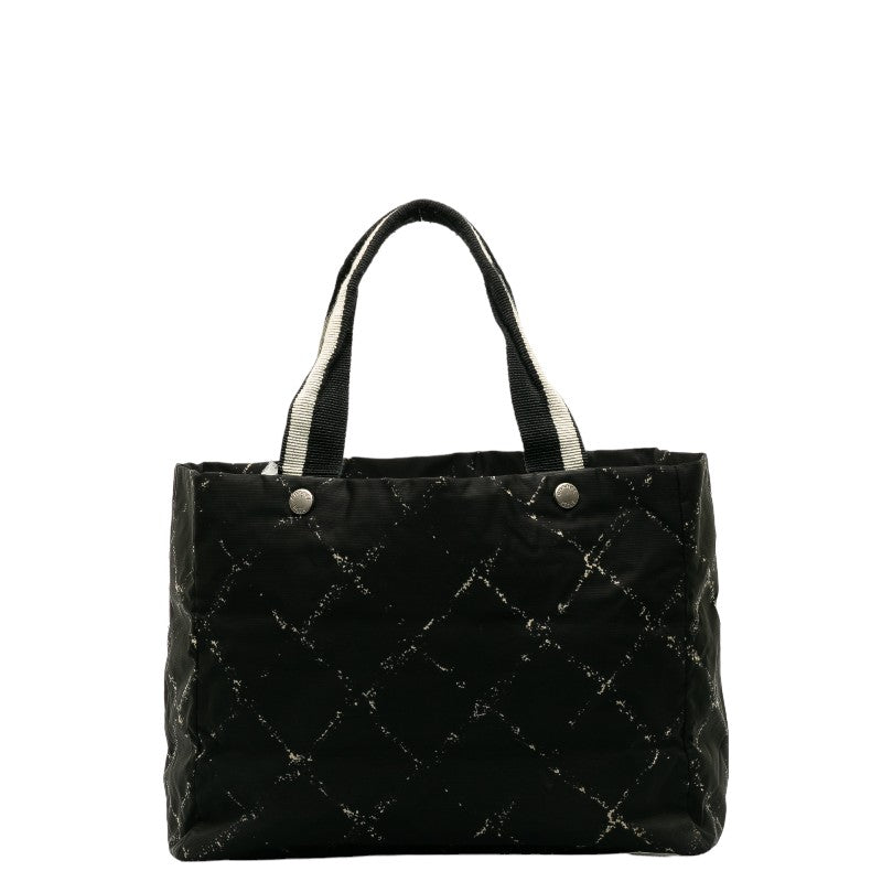 Top Quality Chanel  Travel Line  Tooth Bag houlder Bag Black Nylon Lady Chanel
