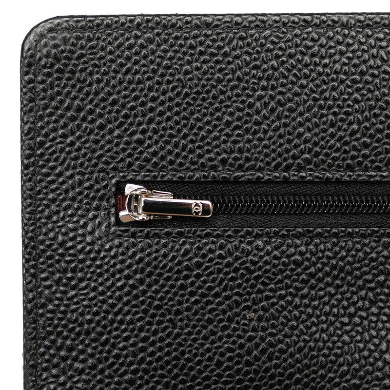 Top Quality Chanel Matrases Coco  Chain Shoulder Wallet Black Caviar S  CHANEL