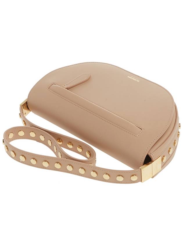 Burberry Olympia Small Leather Shoulder Bag Beige