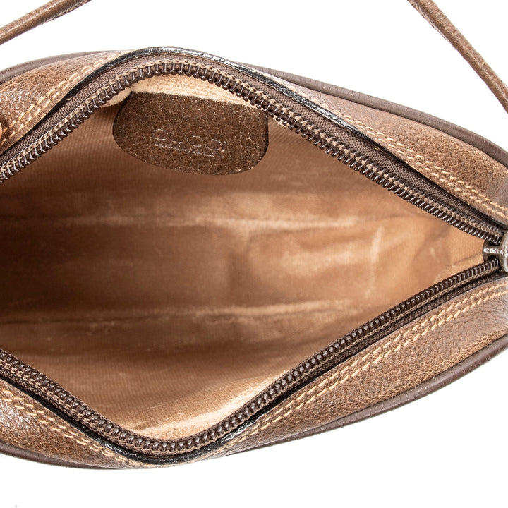 Vintage Web Oval Crossbody