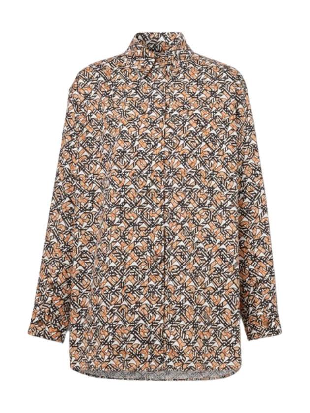 Burberry Monogram Logo Print Shirt
