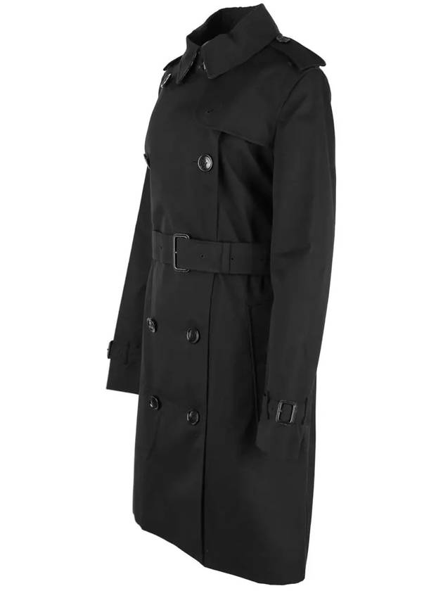 Burberry WoMen's Kensington Trench Coat Black