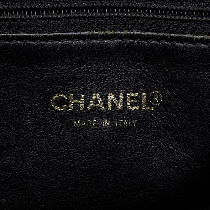 Top Quality Chanel   Cocomark Tooth Bag houlder Bag Black Caviar S  CHANEL