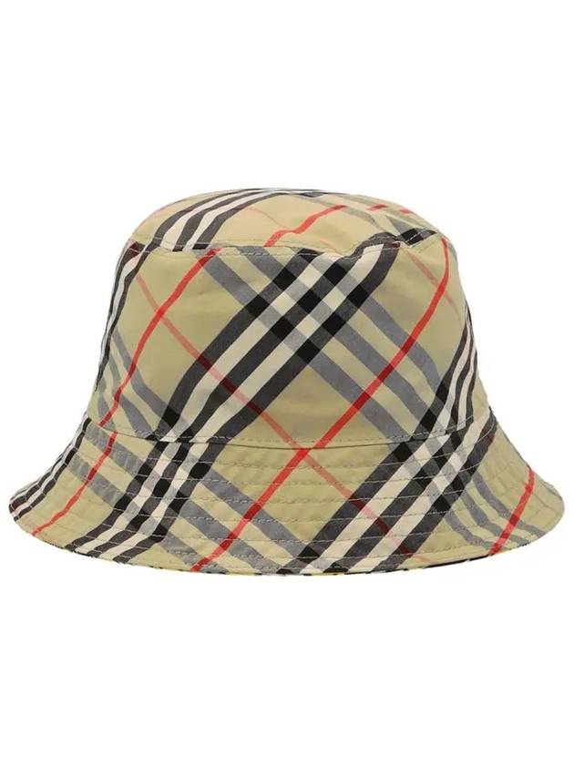 Burberry Vintage Check Reversible Bucket Hat Yellow