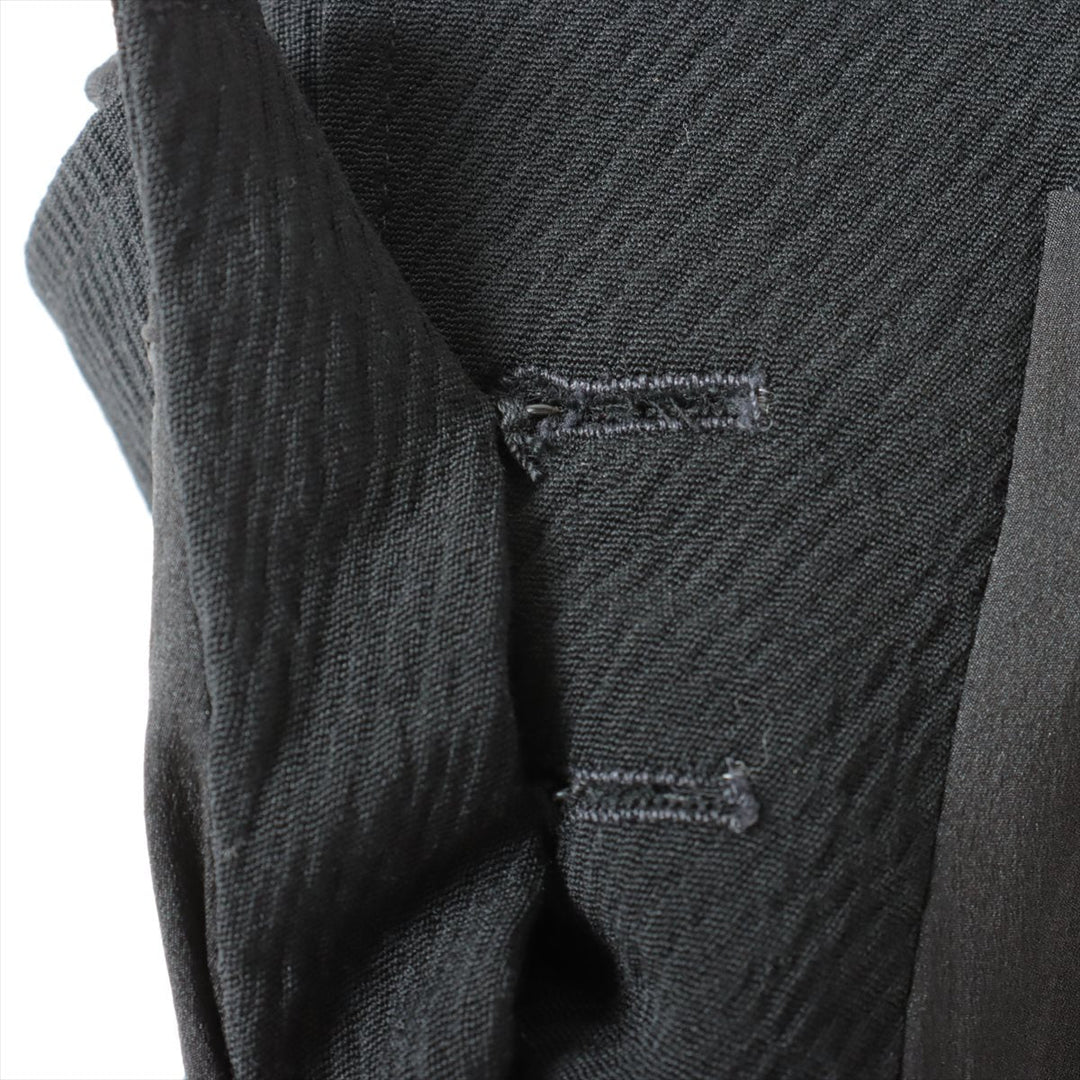 Top Quality Chanel Coconut Button 98A Wool Setup 38  Black P11490