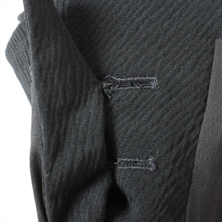 Top Quality Chanel Coconut Button 98A Wool Setup 38  Black P11490