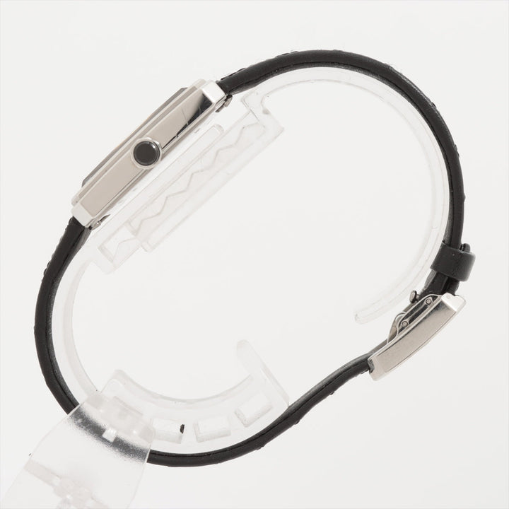 Top Quality Chanel boyfriend H6955 SS x leather QZ silver sign plate