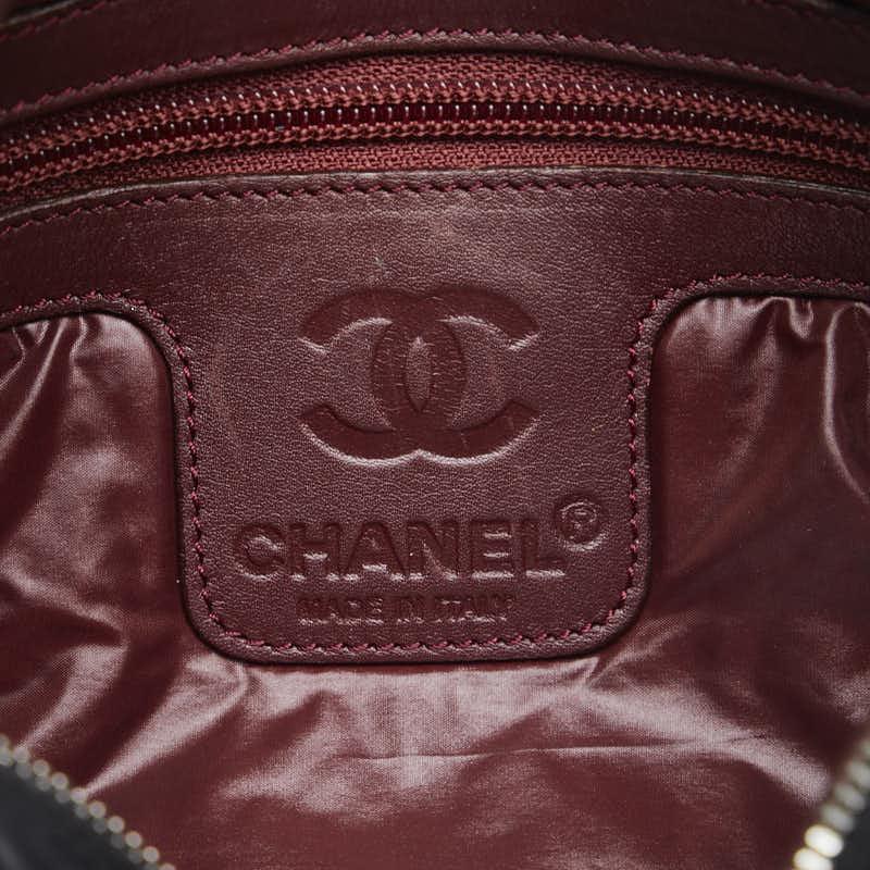 Top Quality Chanel Coconut Mattress Small Messenger Slipper Shoulder Bag A48616 Black Nylon Ladies CHANEL