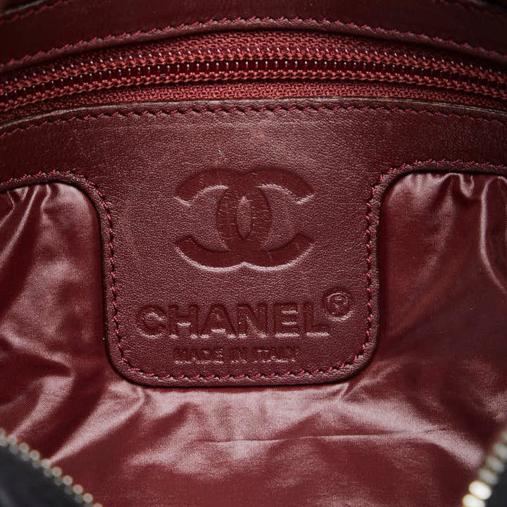 Top Quality Chanel Coconut Mattress Small Messenger Slipper Shoulder Bag A48616 Black Nylon Ladies CHANEL