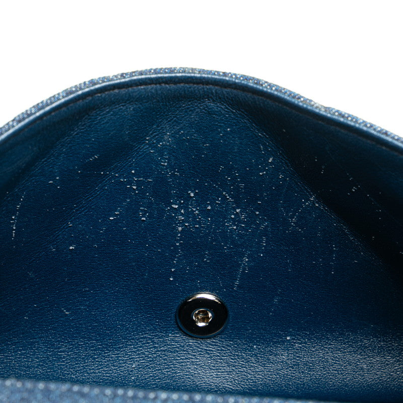 Top Quality Chanel Denim Matelasse Coco Mark Chain Shoulder Bag