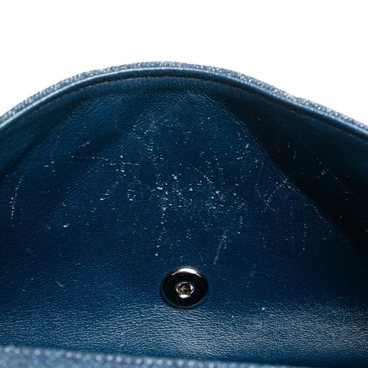 Top Quality Chanel Denim Matelasse Coco Mark Chain Shoulder Bag