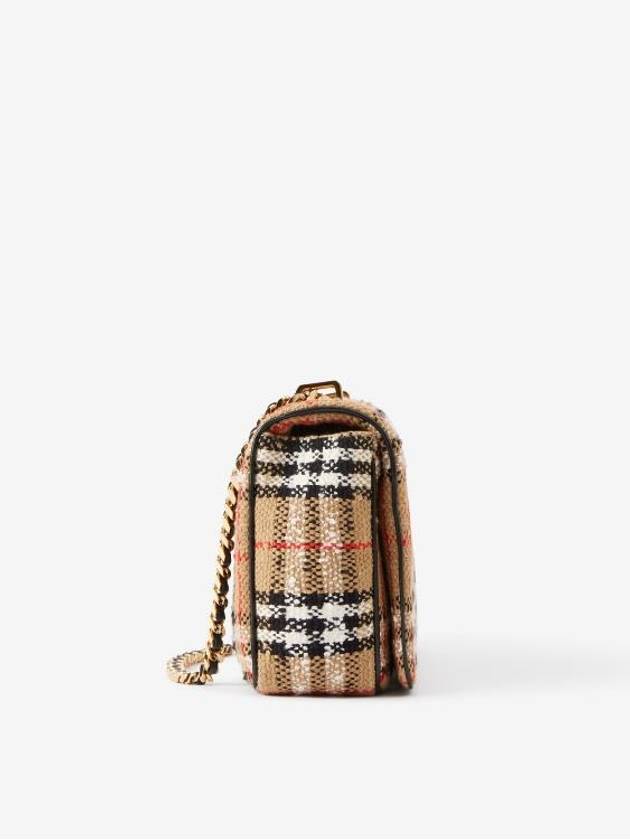 Burberry Medium Lola Shoulder Bag Beige