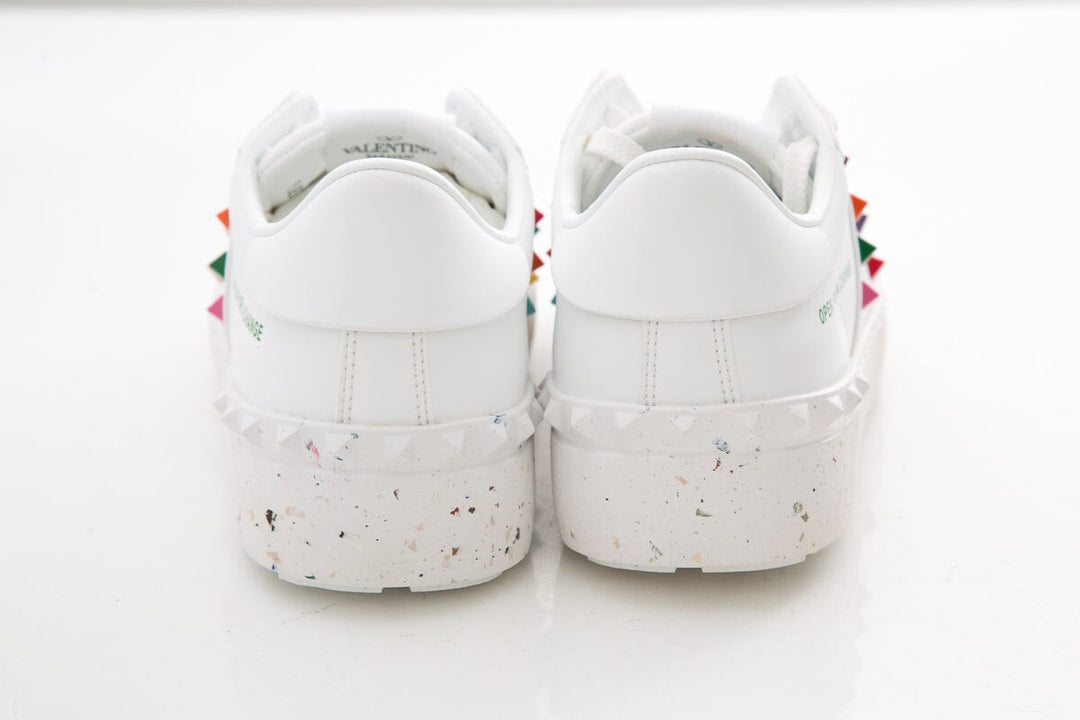 Valentino Open For A Change Rockstud Sneakers SZ 38.5