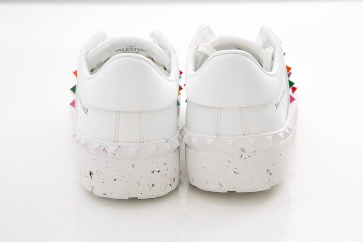 Valentino Open For A Change Rockstud Sneakers SZ 38.5