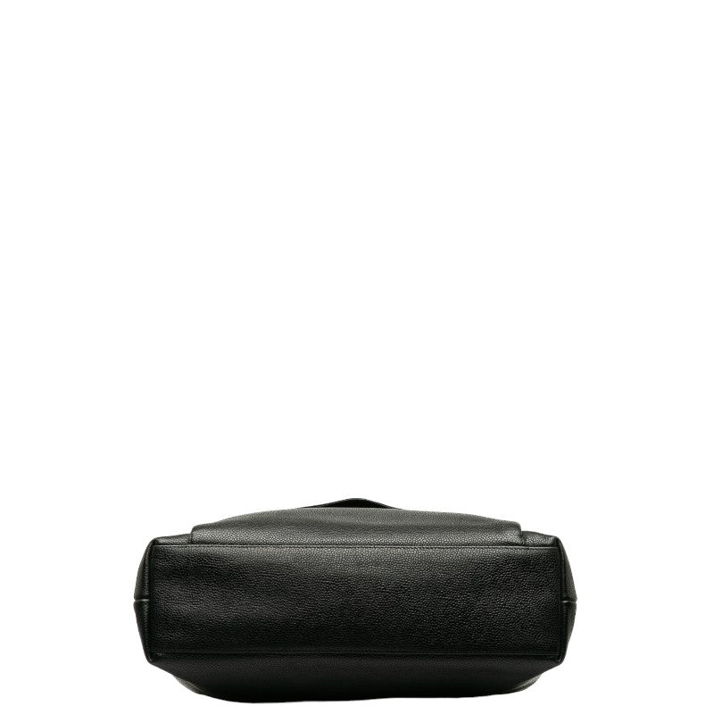 Top Quality Chanel Vintage Shoulder Bag in Caviar Leather Black