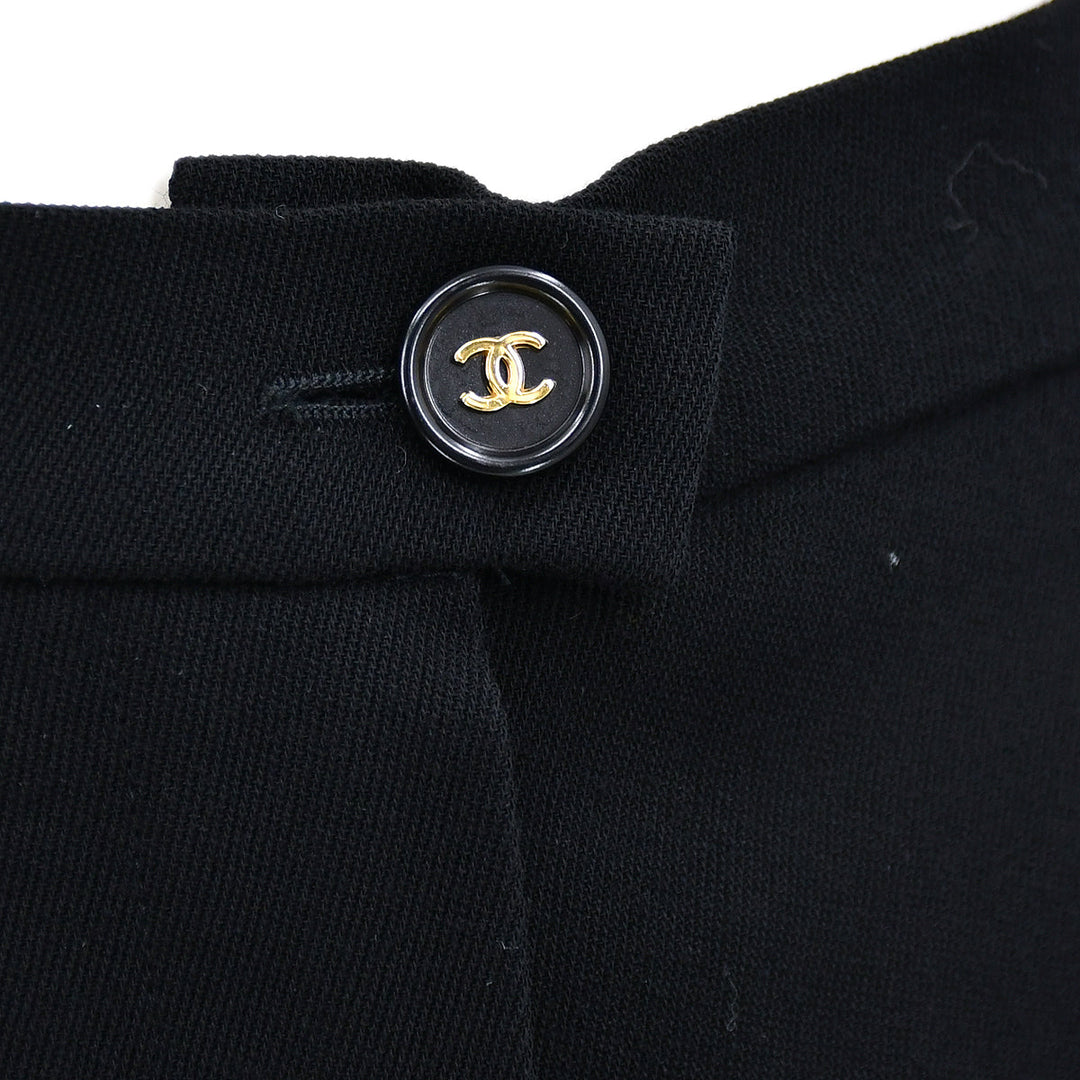 Top Quality Chanel Long Pants Black 97P #38