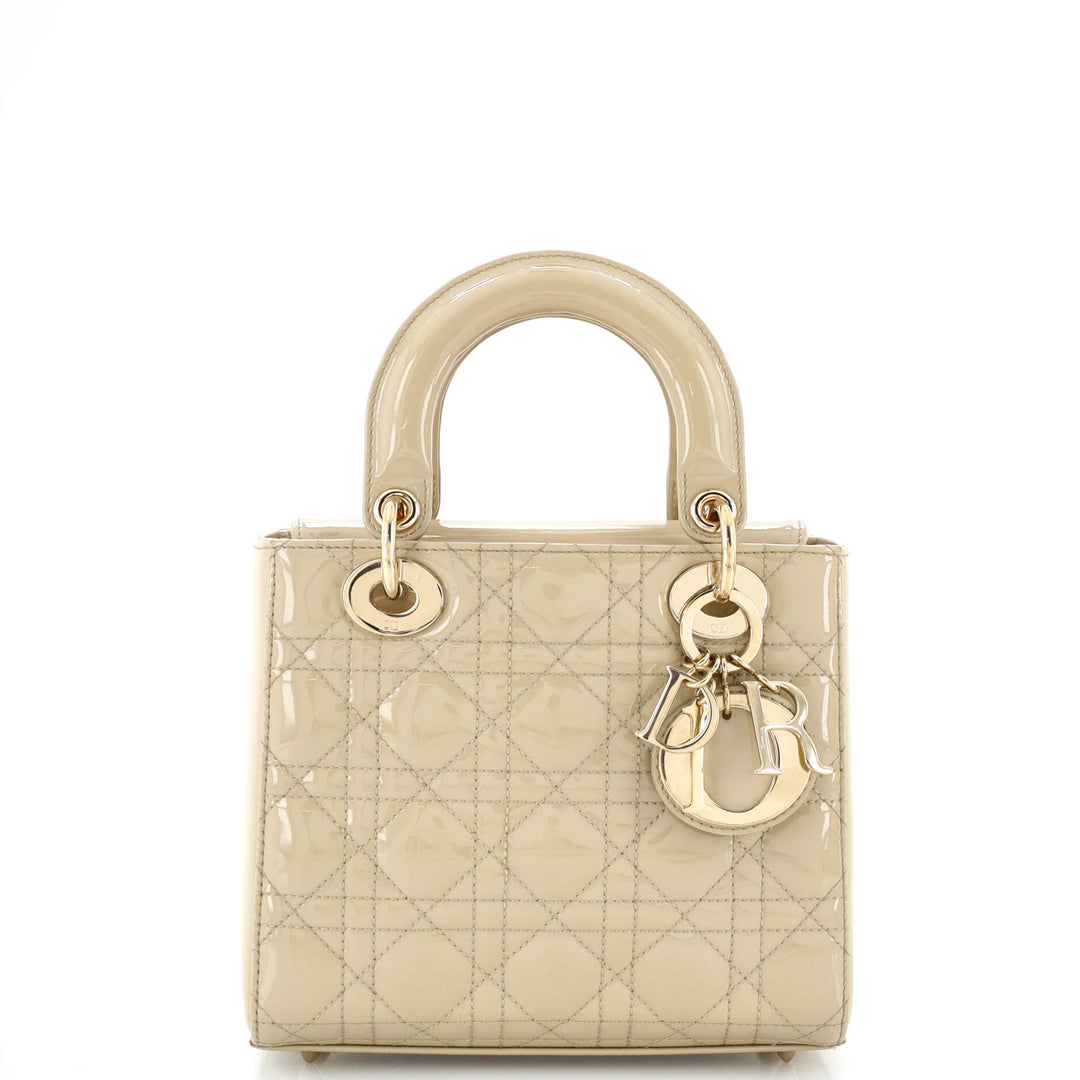 Top quality Dior Lady Top quality Dior Bag Cannage Quilt Patent Small
