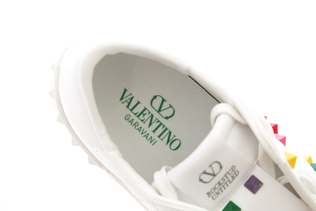 Valentino Open For A Change Rockstud Sneakers SZ 38.5
